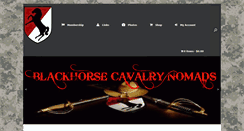 Desktop Screenshot of blackhorsecavnomads.com